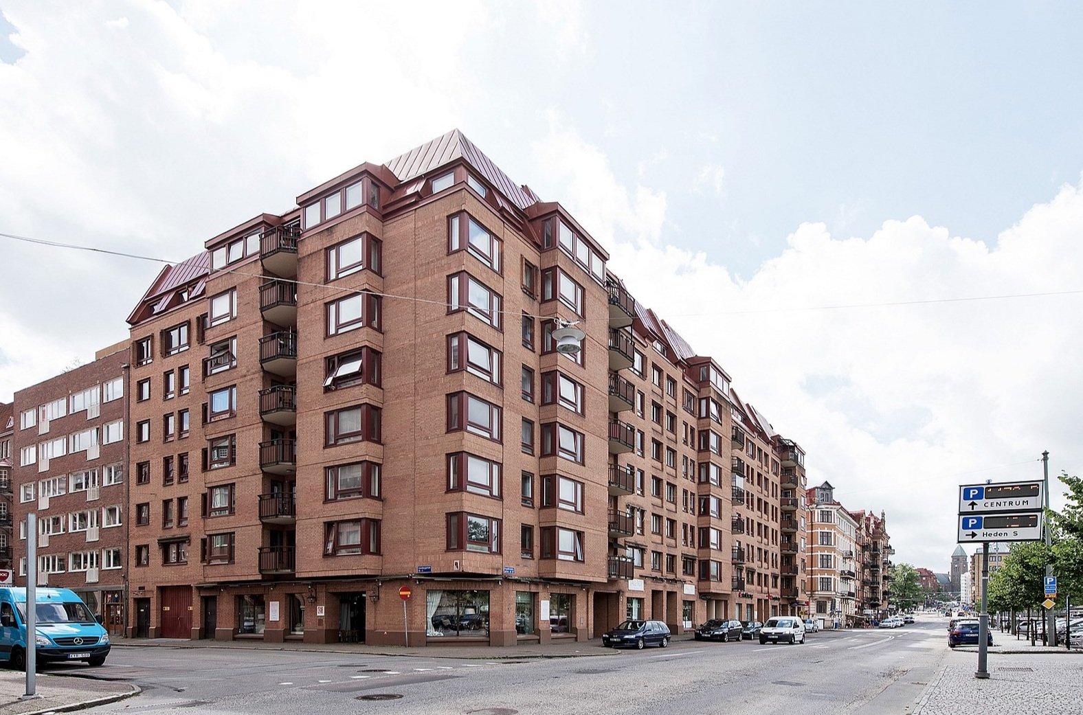 Fantastiskt läge mitt i händelsernas centrum