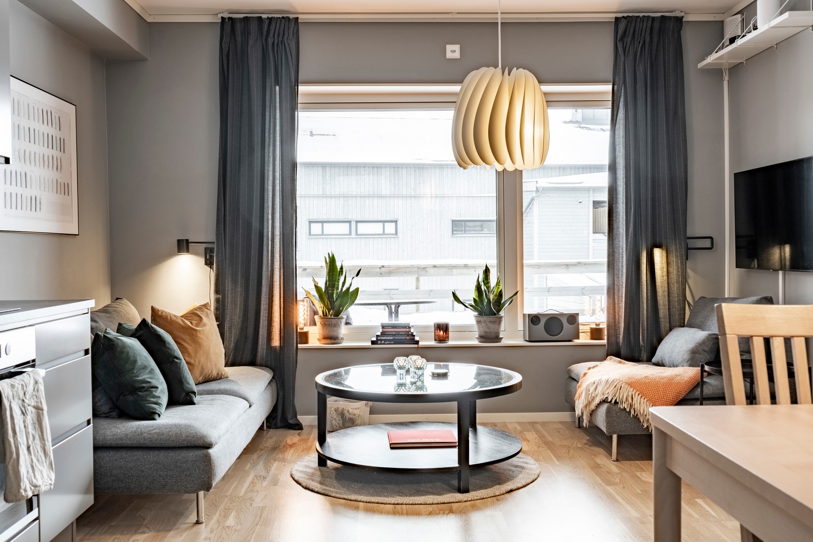 Trevlig och social planlösning