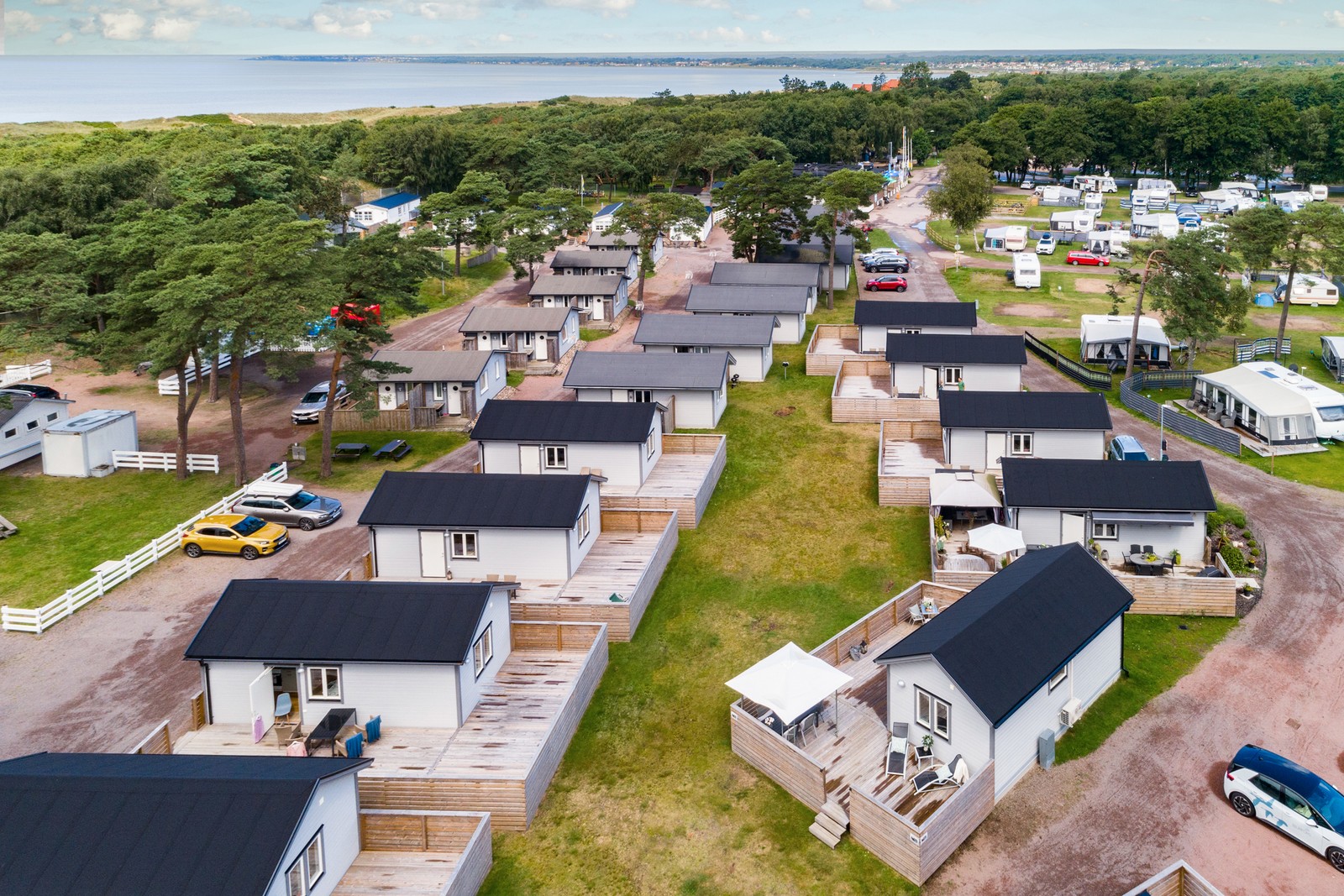 Vår stuga ligger på bästa läget lite avskilt