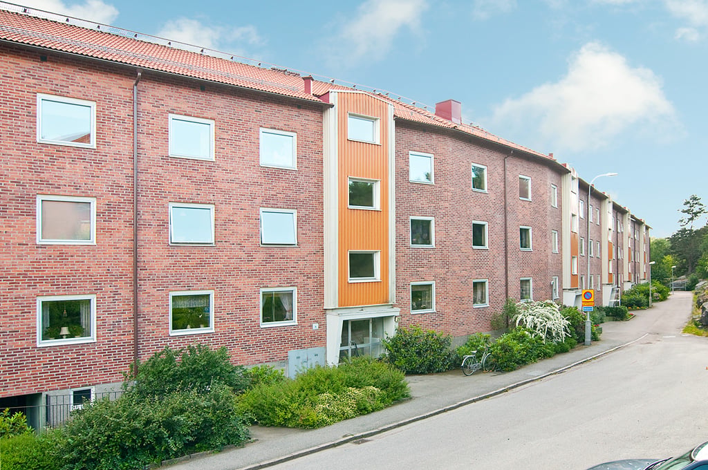 Välkommen till grönskande Ruddalen och denna mysiga trea på Klarinettgatan!