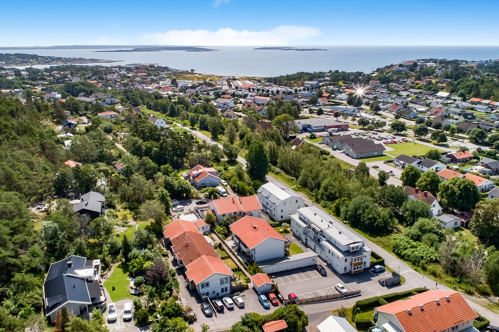 Havsnära läge i Åsa