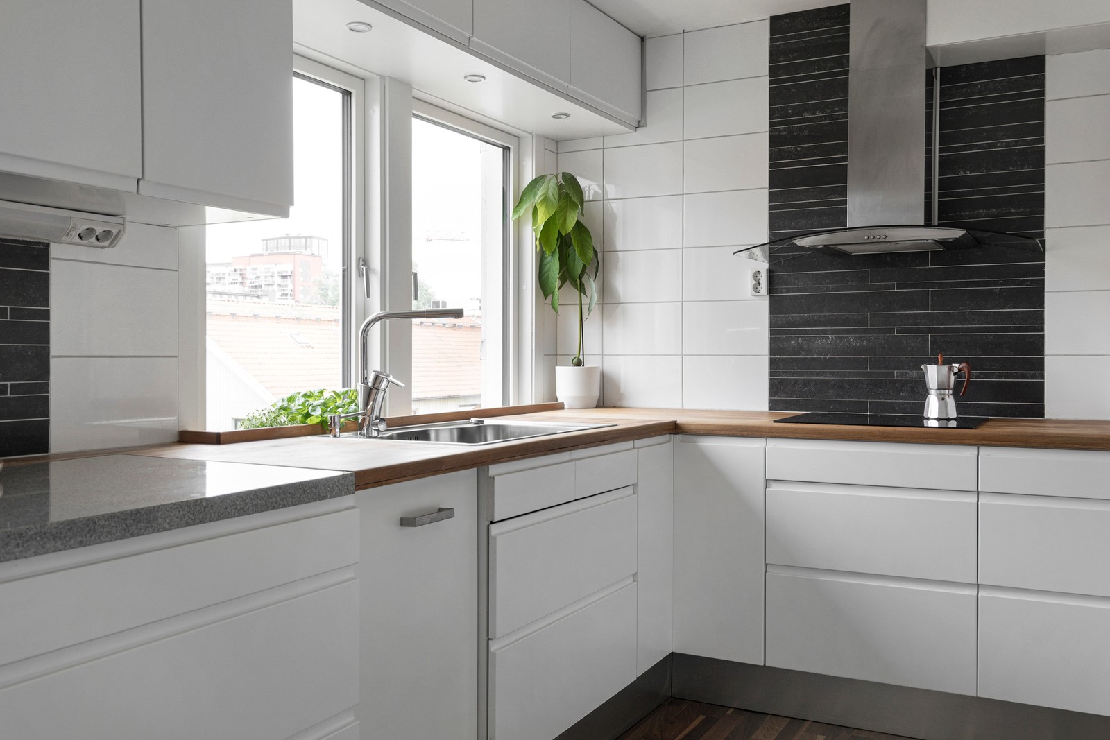 Ett stilrent och praktiskt kök