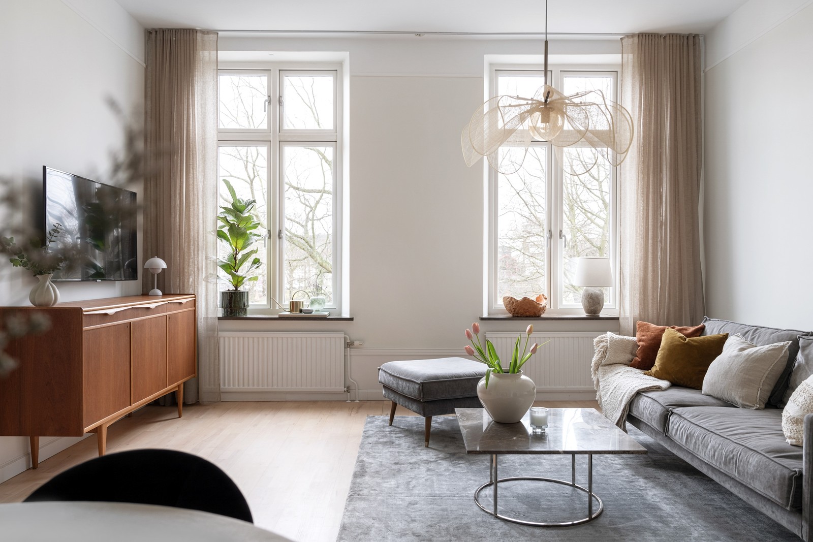 Drömlägenhet med bevarad charm! Stabil och välmående förening.