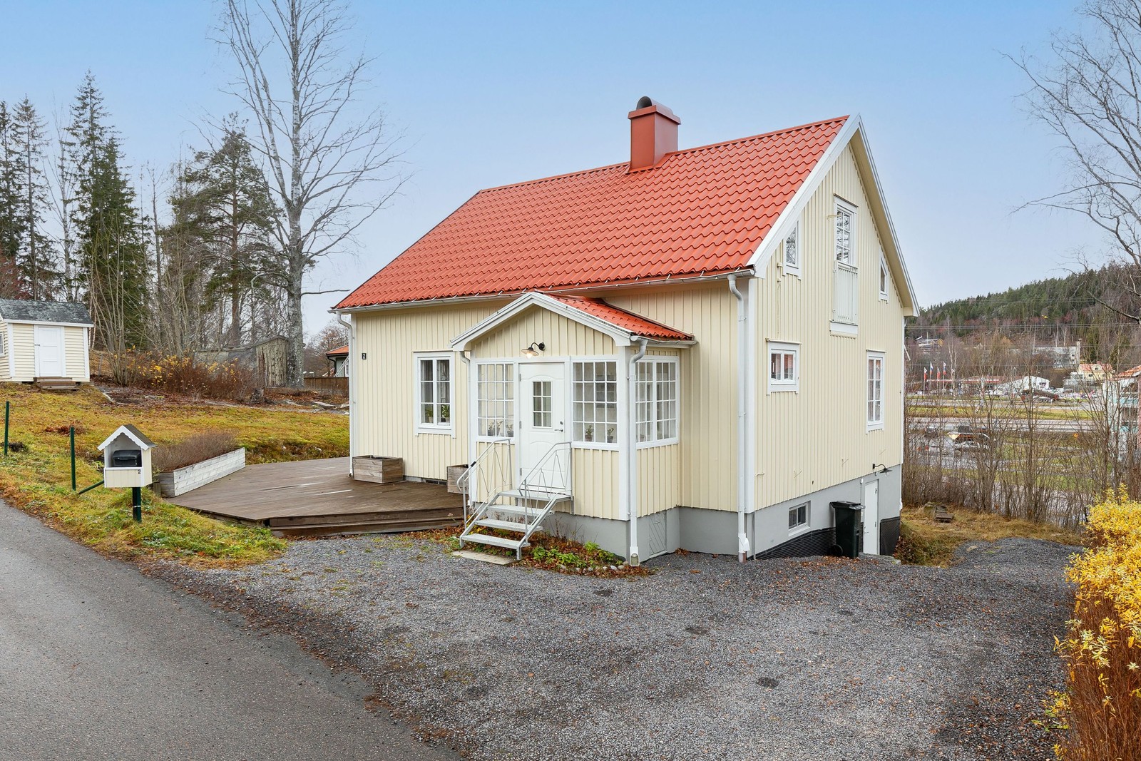 Charmig villa på lugn återvändsgata