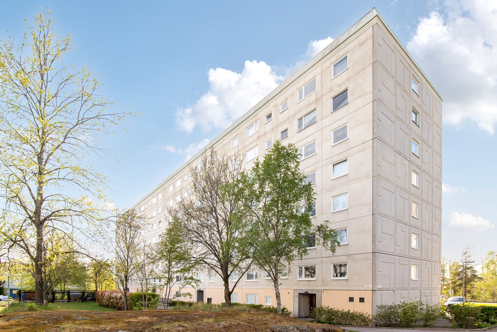 Fasaden från innergården