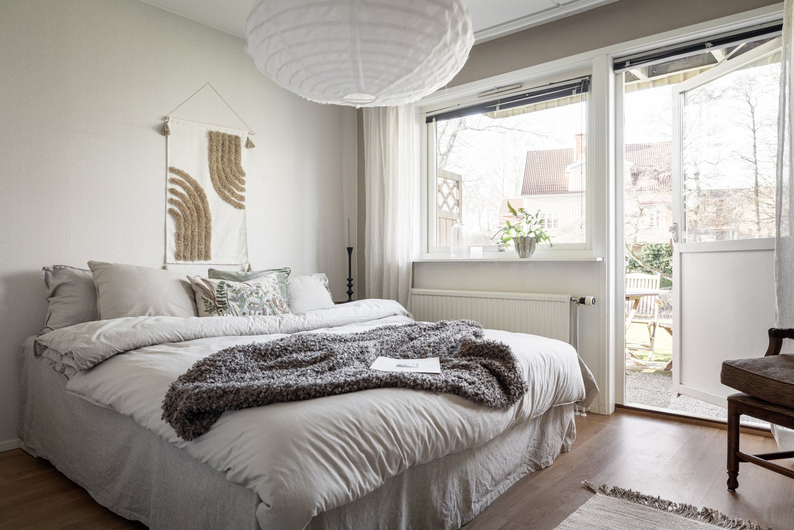 Sovrum på nedreplan