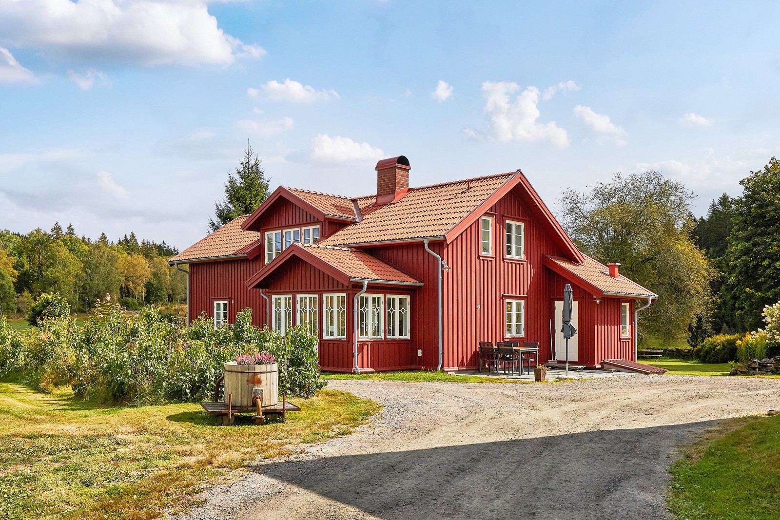 Vackert renoverat bostadshus