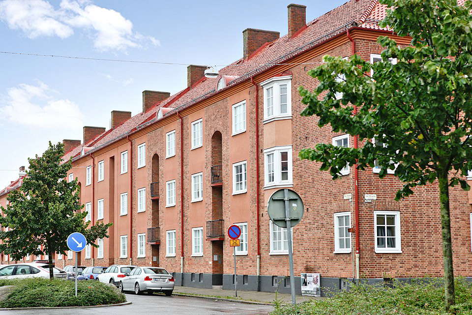 Vacker fasad från 1916