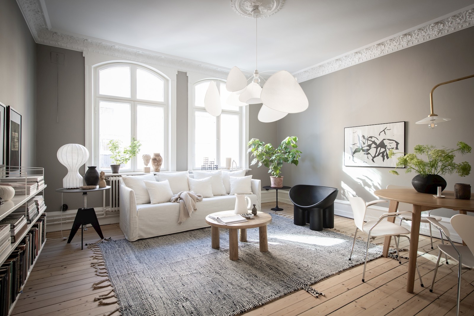 55 kvadratmeter ljuvlig sekelskiftescharm på Majorsgatan 5B