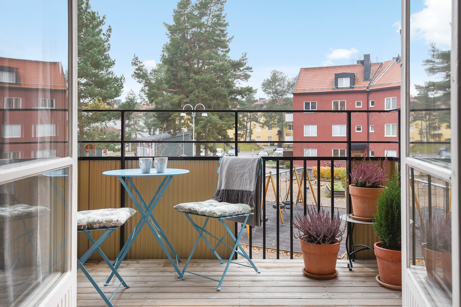 Härlig balkong i fint solläge