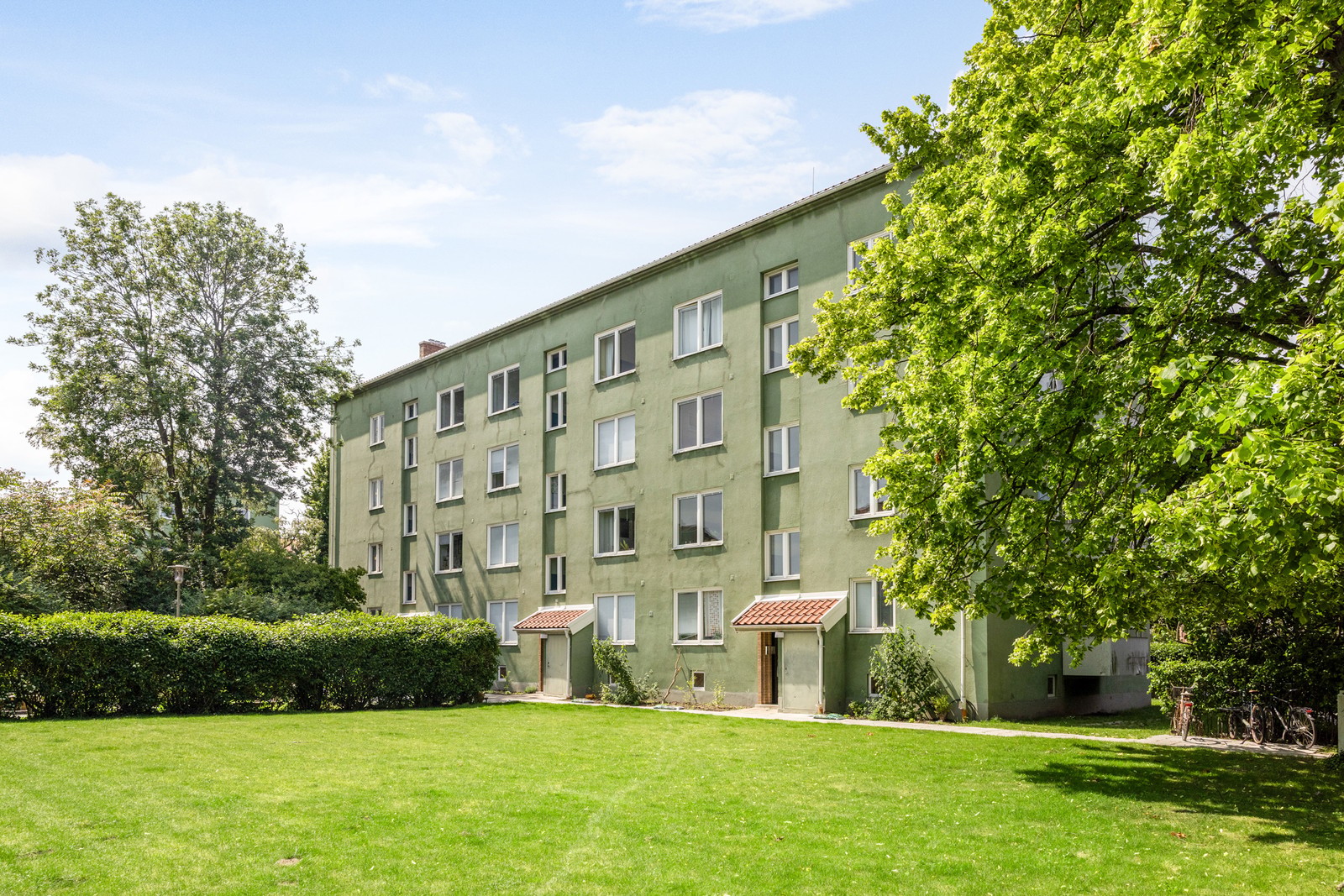Föreningens trevliga innergård