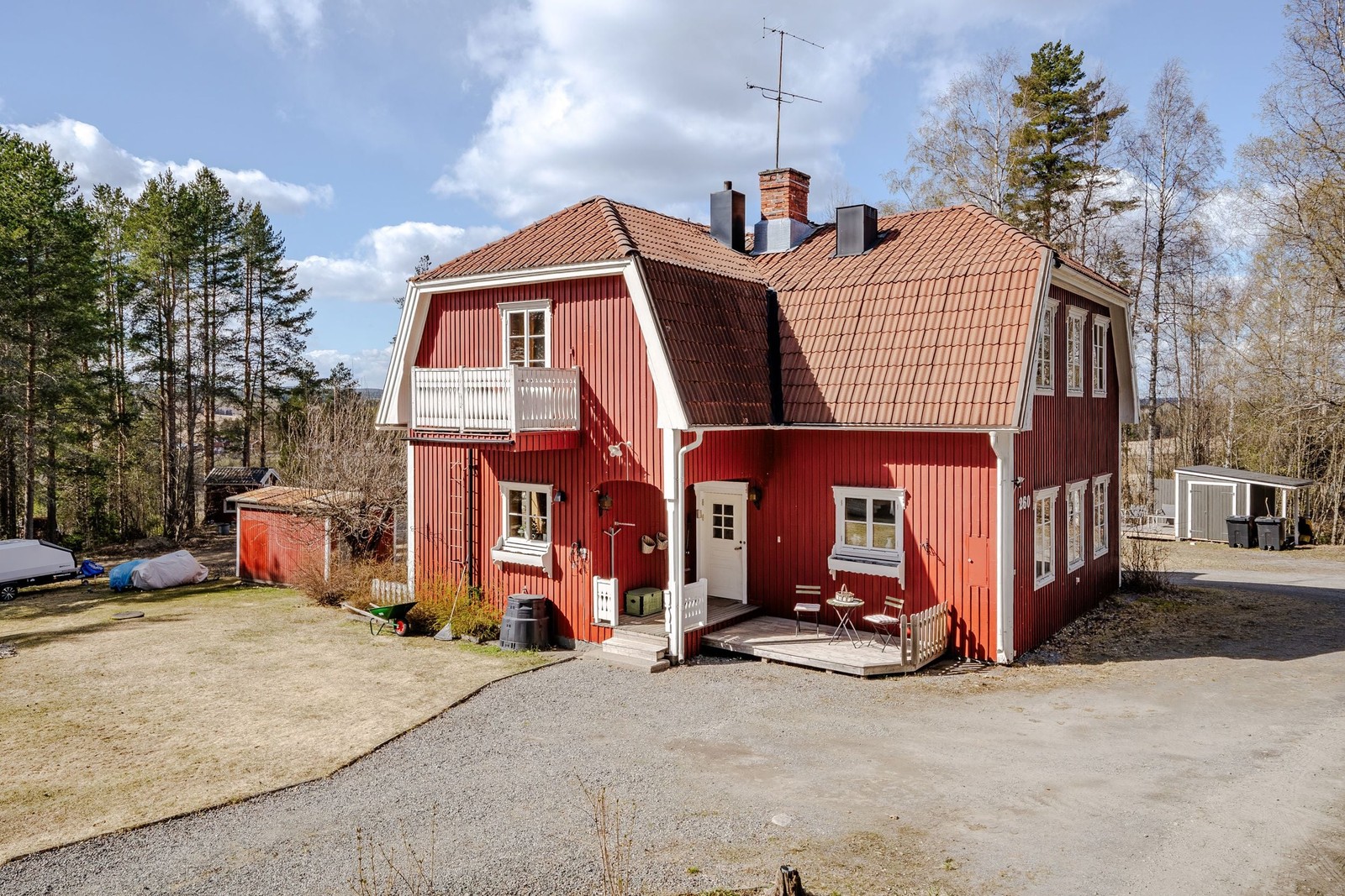 Pampigt villa med lugnt läge i Ragvaldsträsk
