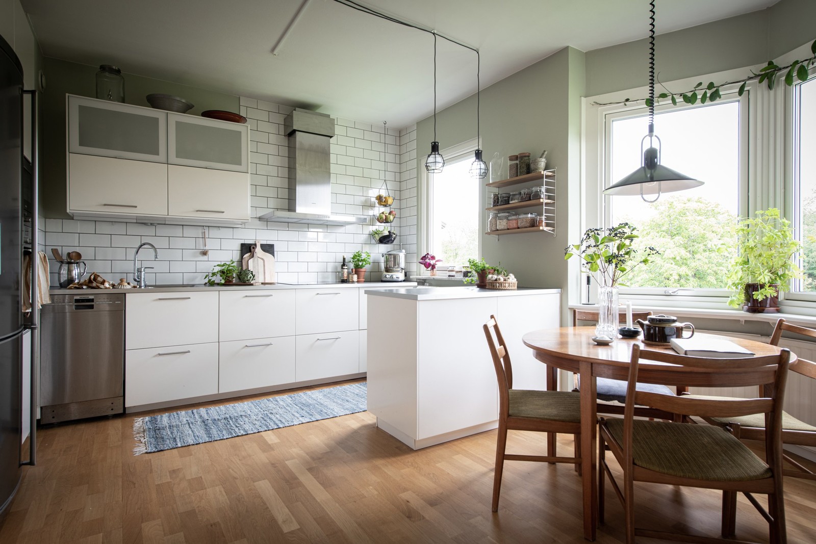 Köket totalrenoverades 2015