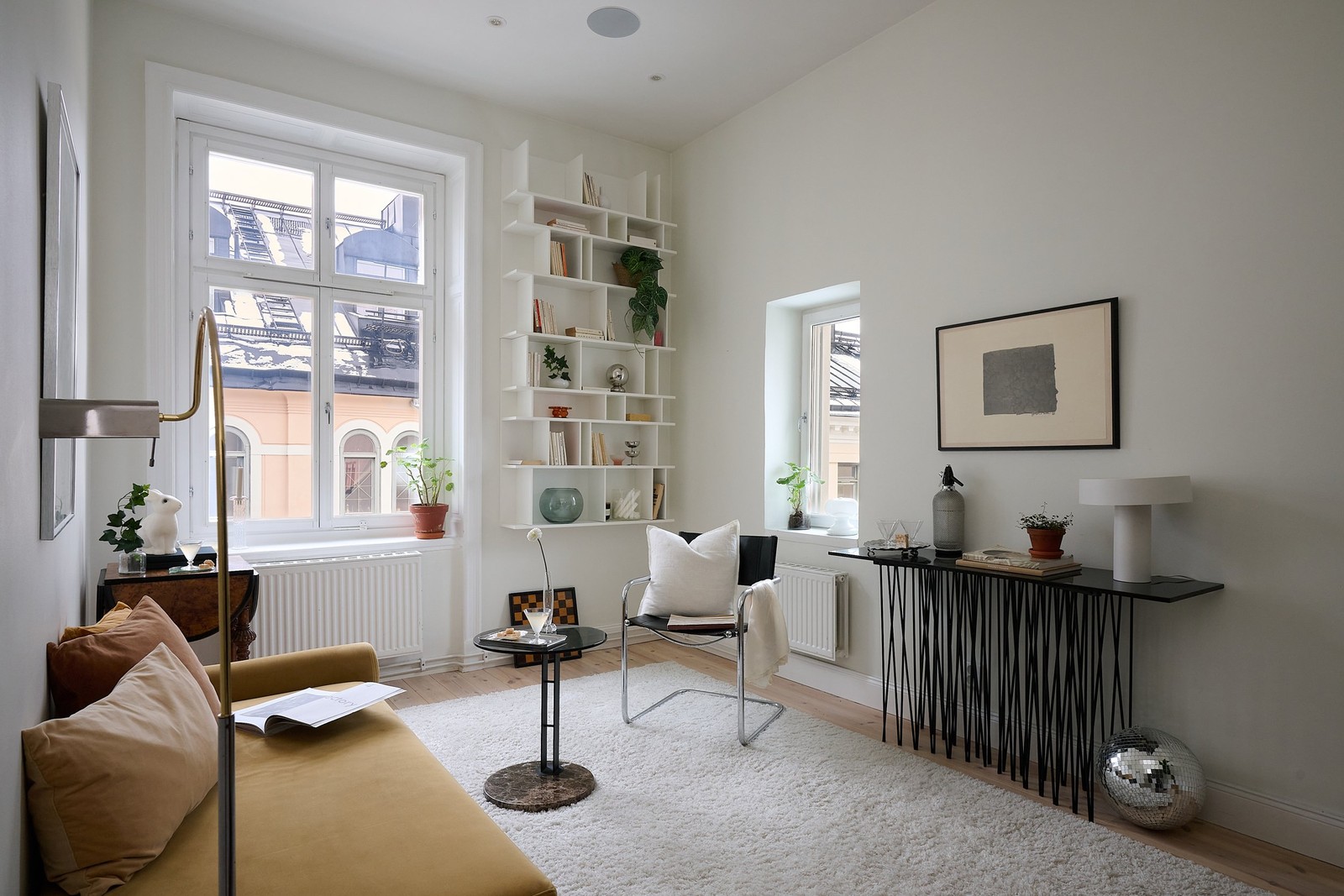 Välkommen upp på fyra trappor