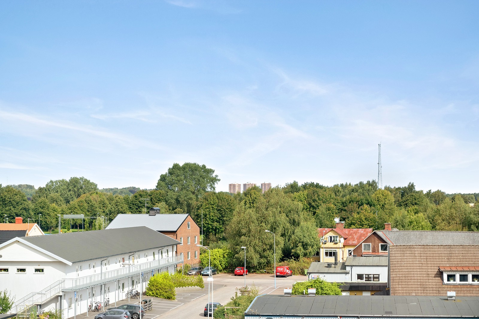 Vy från sällskapsrum