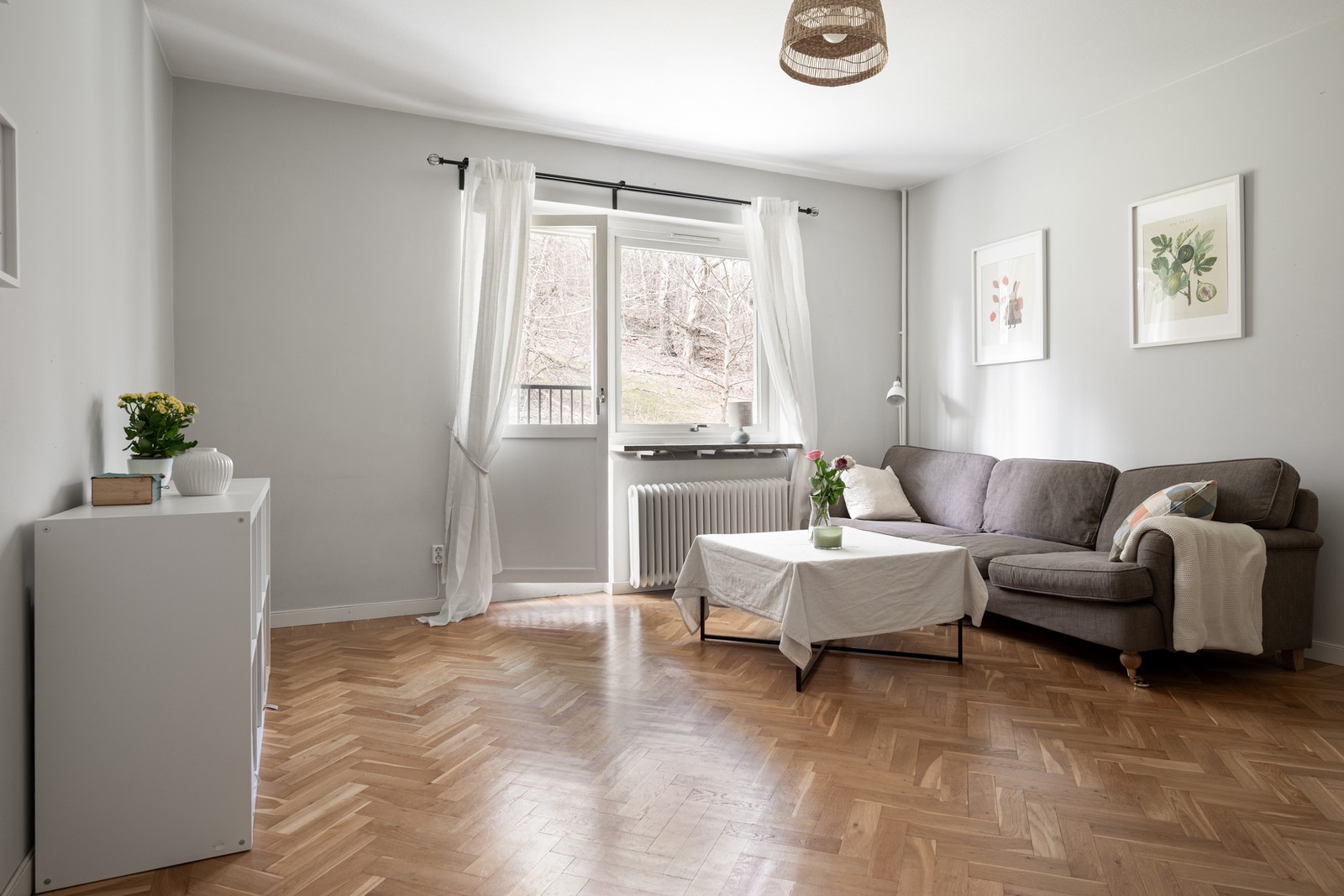 Nu presenteras denna mysiga tvåa på Fredriksdalsgatan 5c