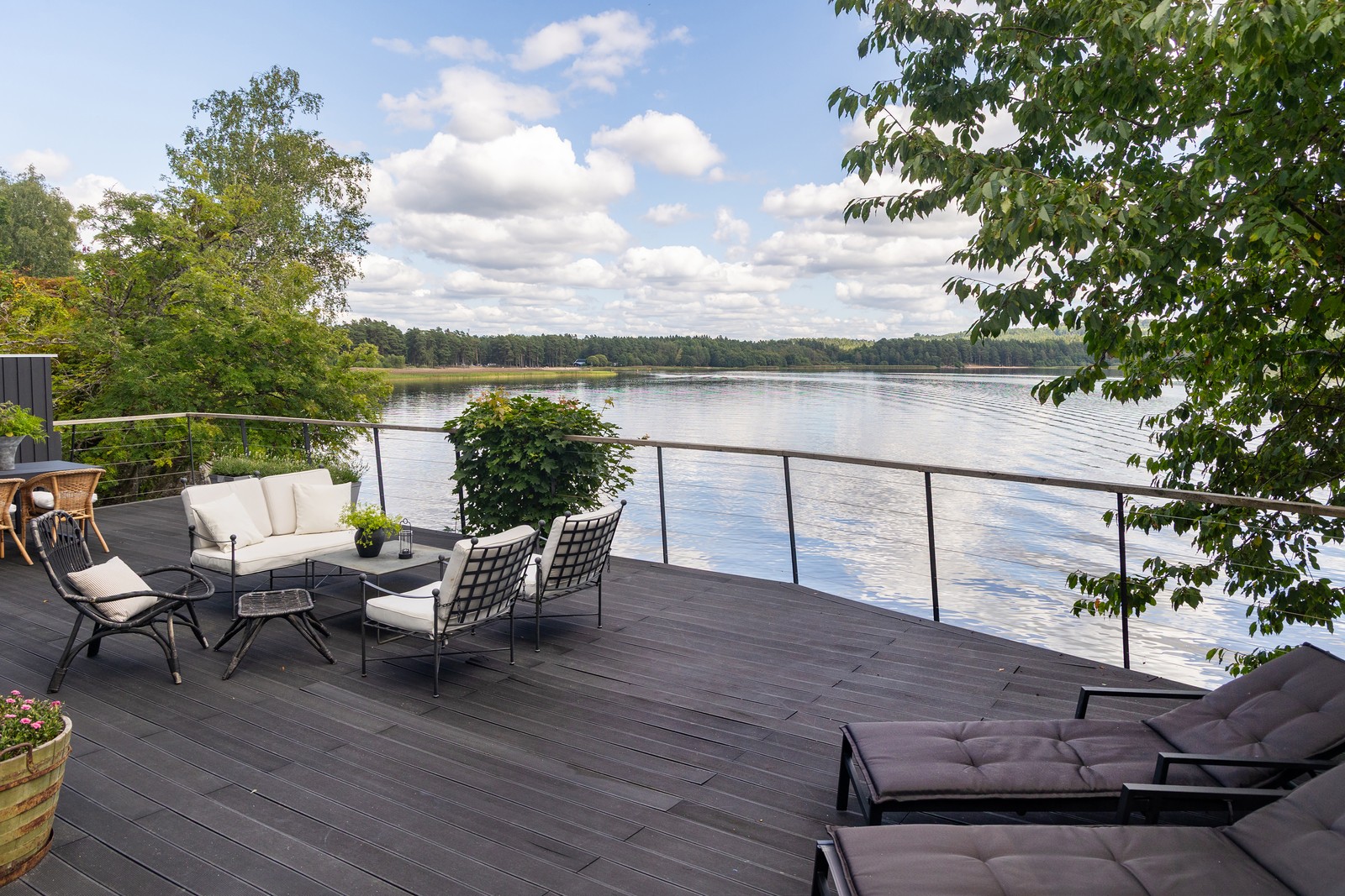 Närmare vattnet går inte att komma