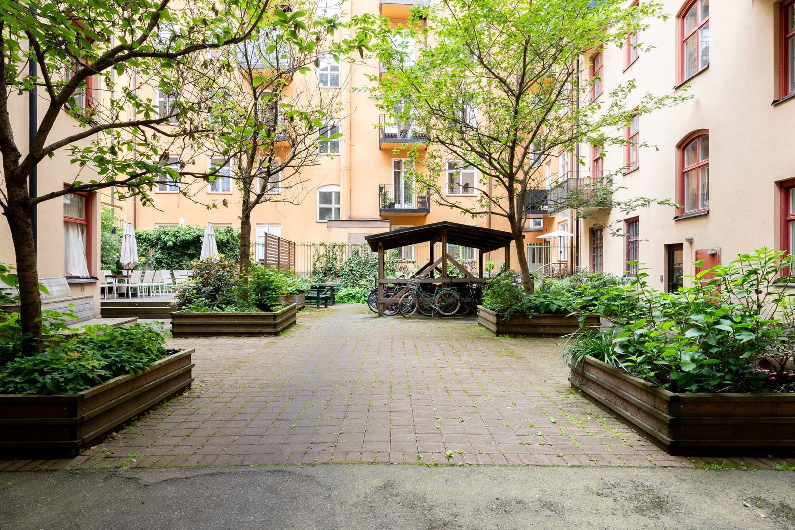 Föreningens innergård