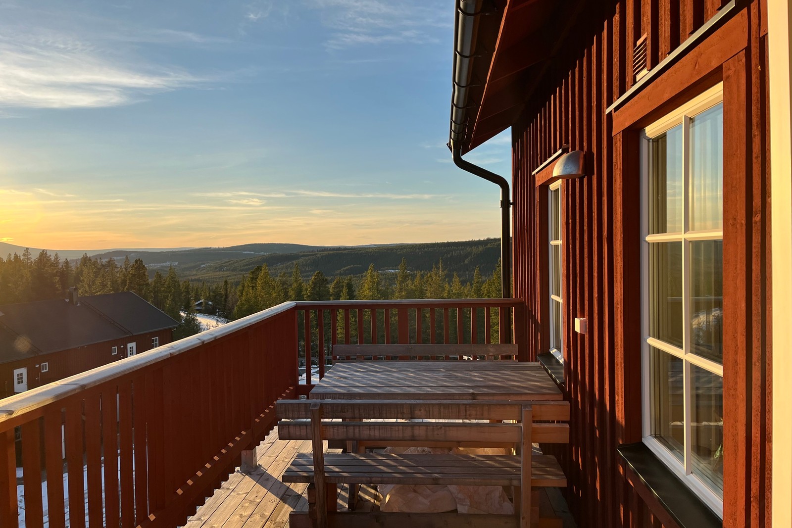 Vyer från balkongen