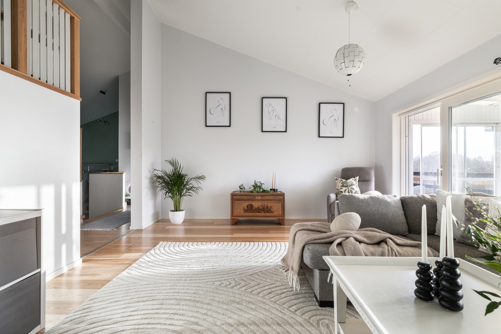 Underbart ljusinsläpp genomgående