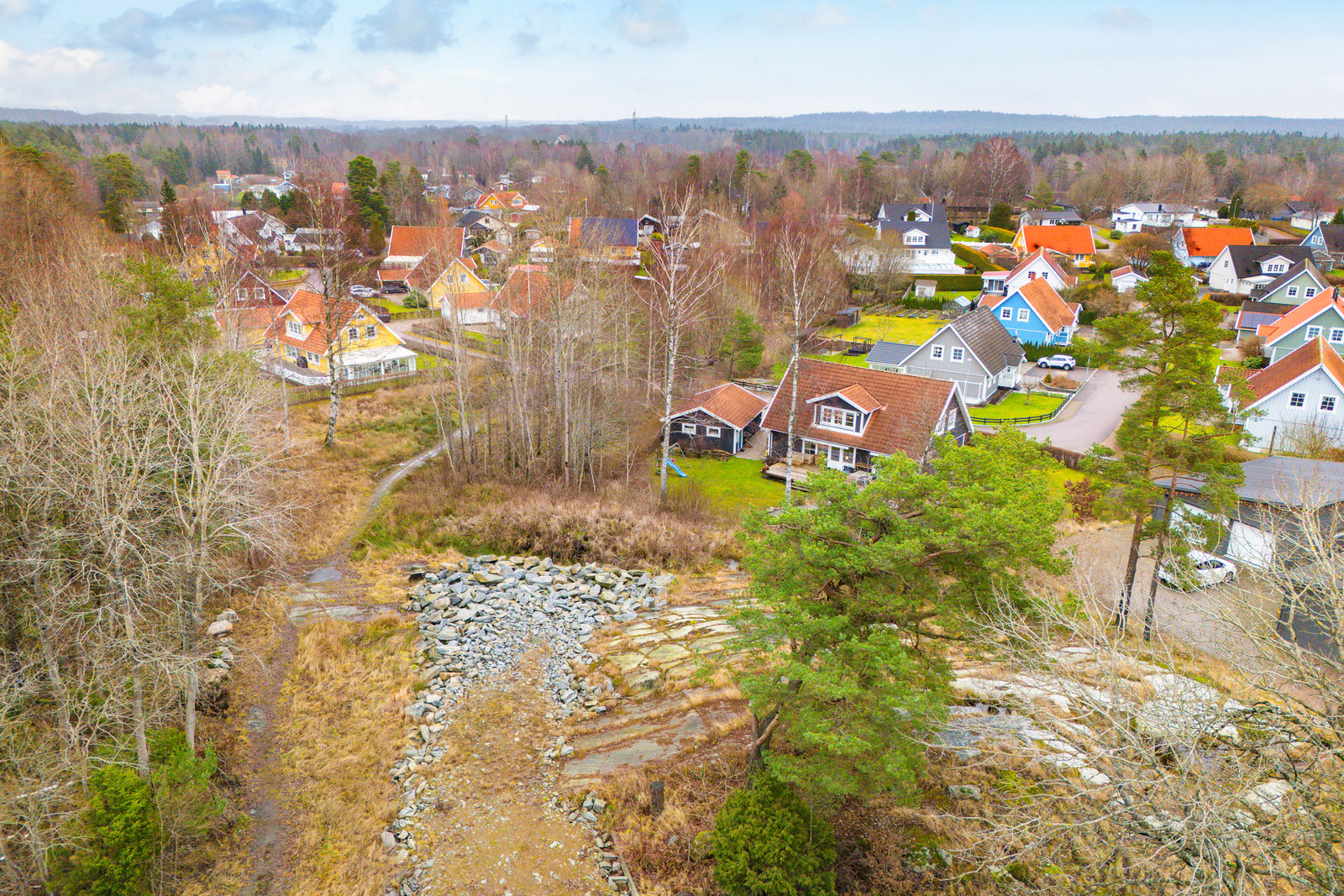 Ett trevligt villaområde med närhet till Gråbo centrum