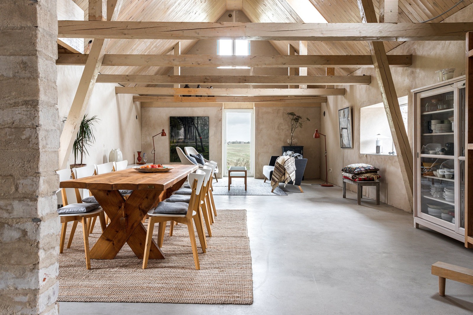 Öppna ytor och härlig rymd