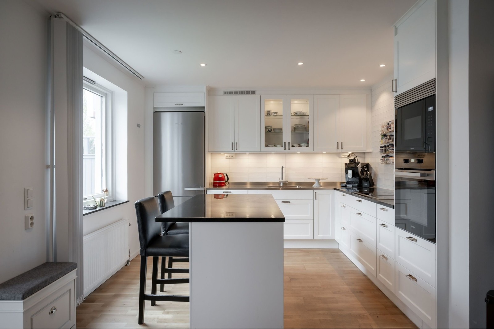 Nytt kök med exklusiva materialval