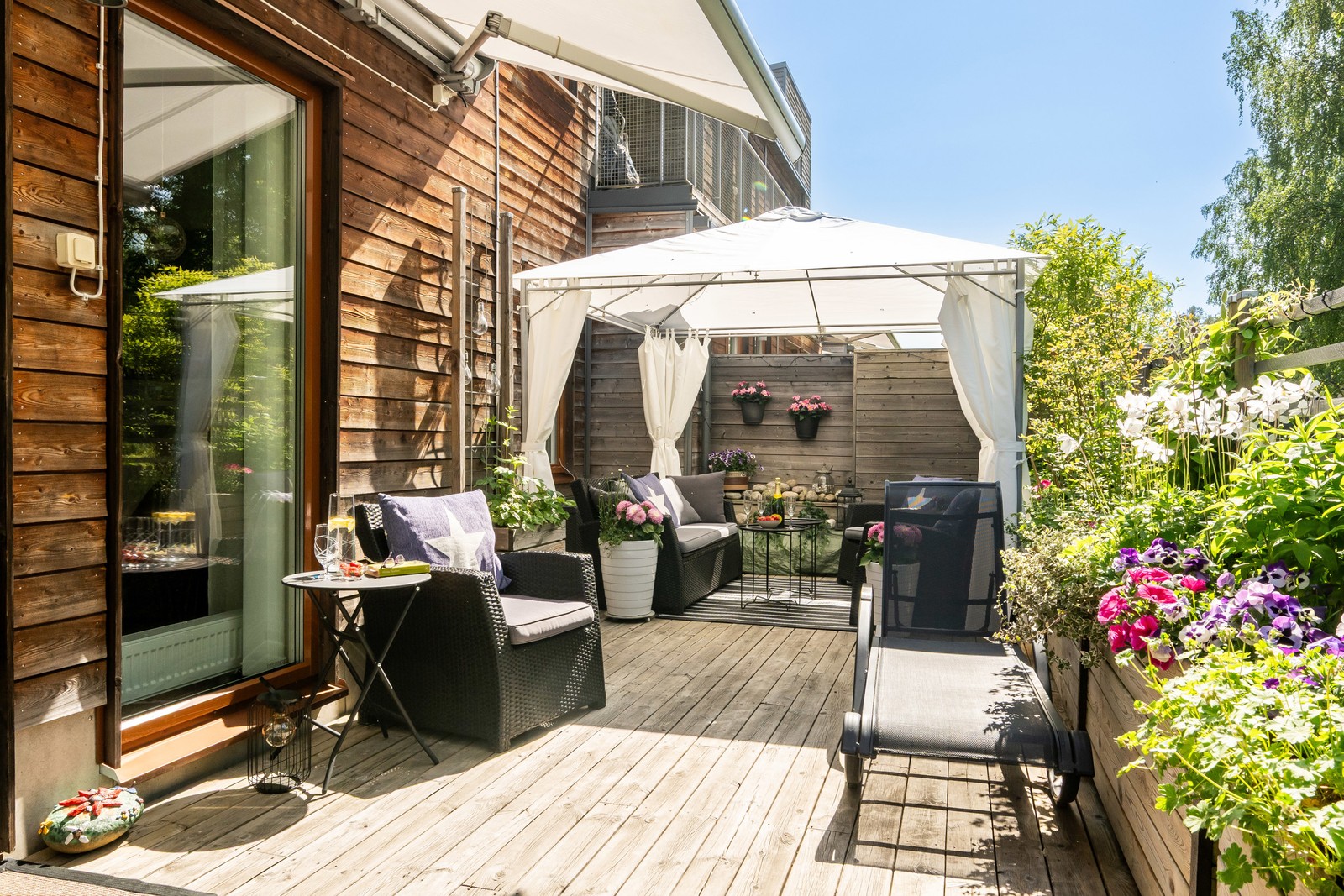 Uteplats med söderläge