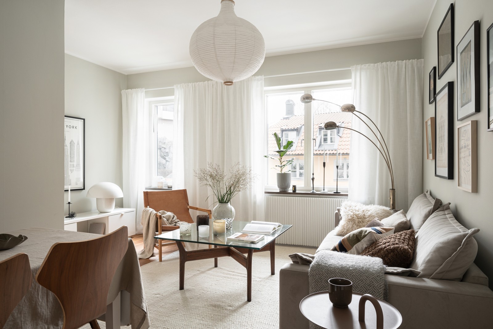 Mysigt & praktiskt funkishem på Kungshöjd