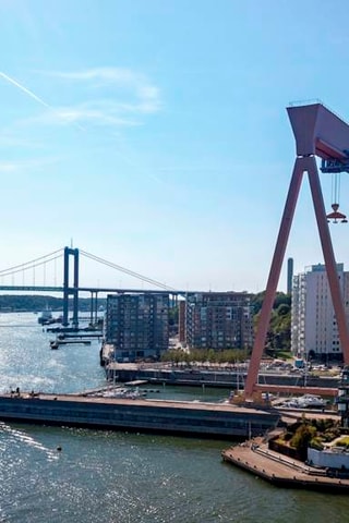 Ett boende precis vid vattnet