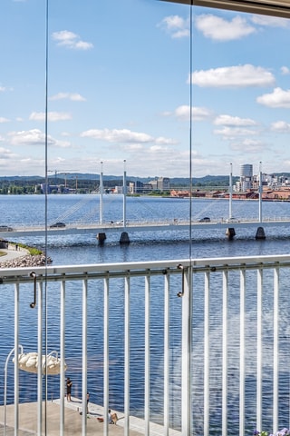 Utsökt utsiktsläge.