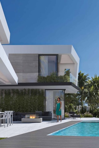 Fachada Villa 1 y 2