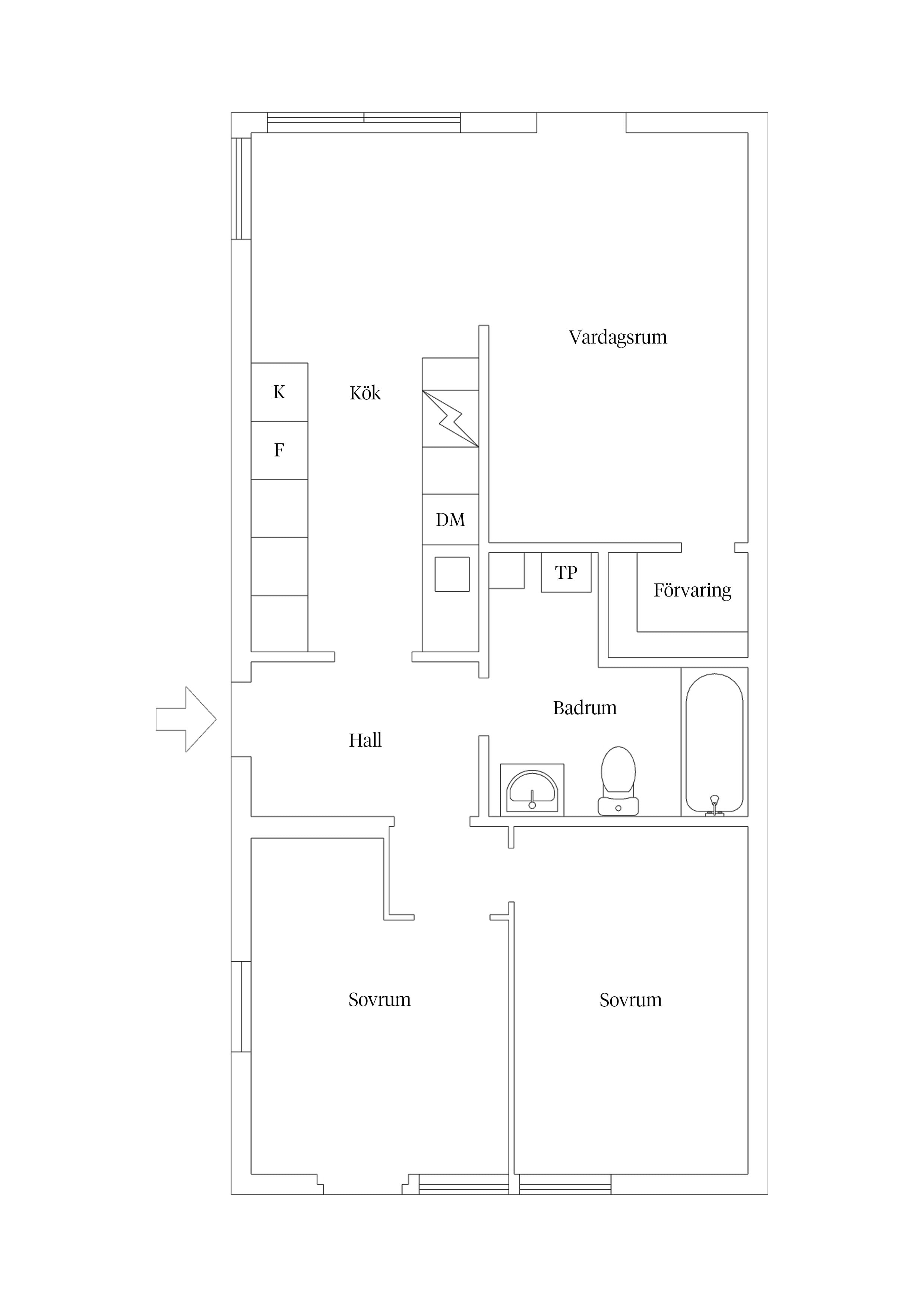 Planlösning