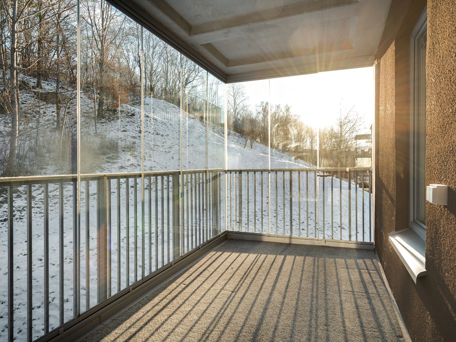 Här presenteras en ljuvlig balkong med naturen som första granne. Landerigatan 15C - Bjurfors