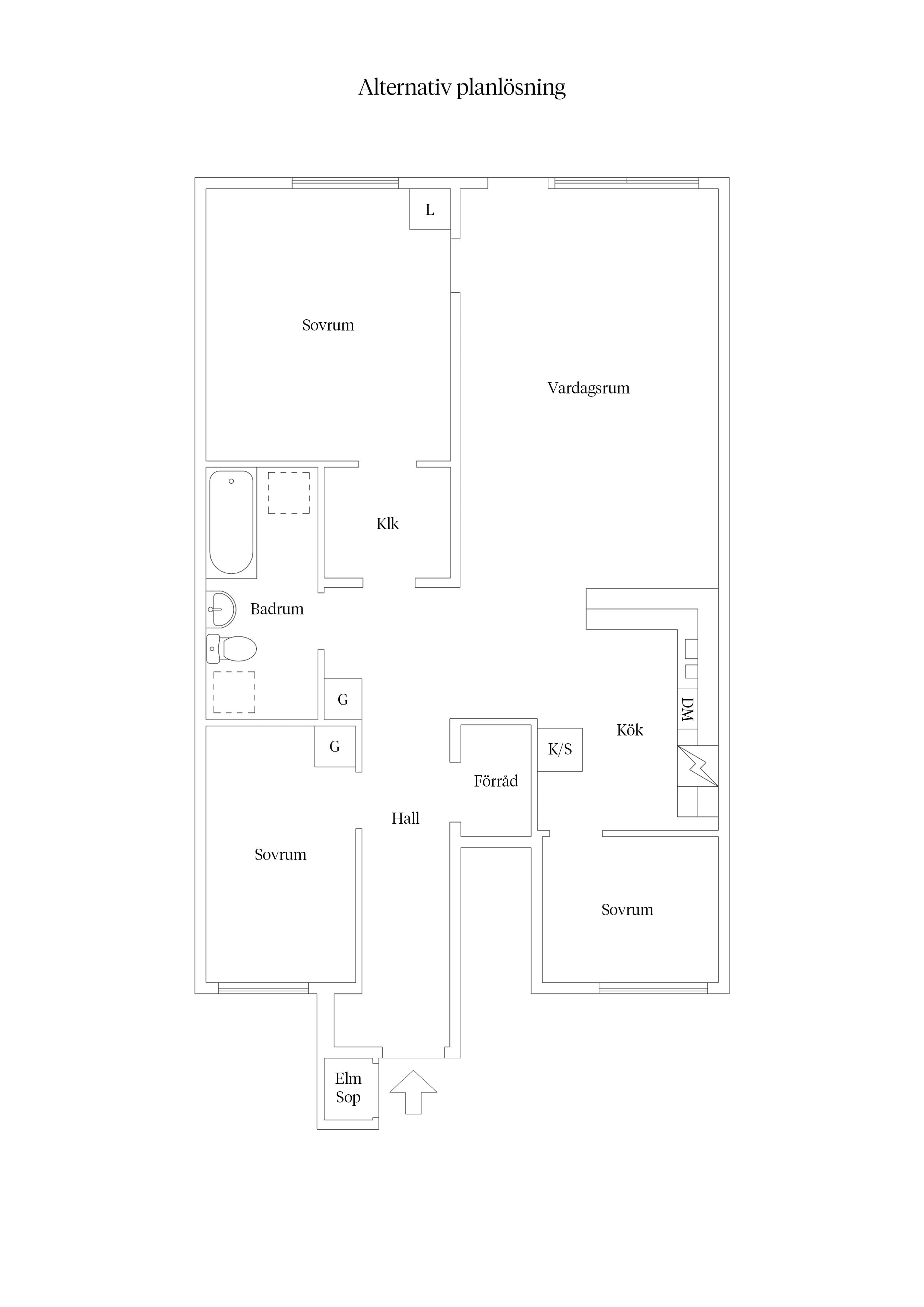 Planlösning