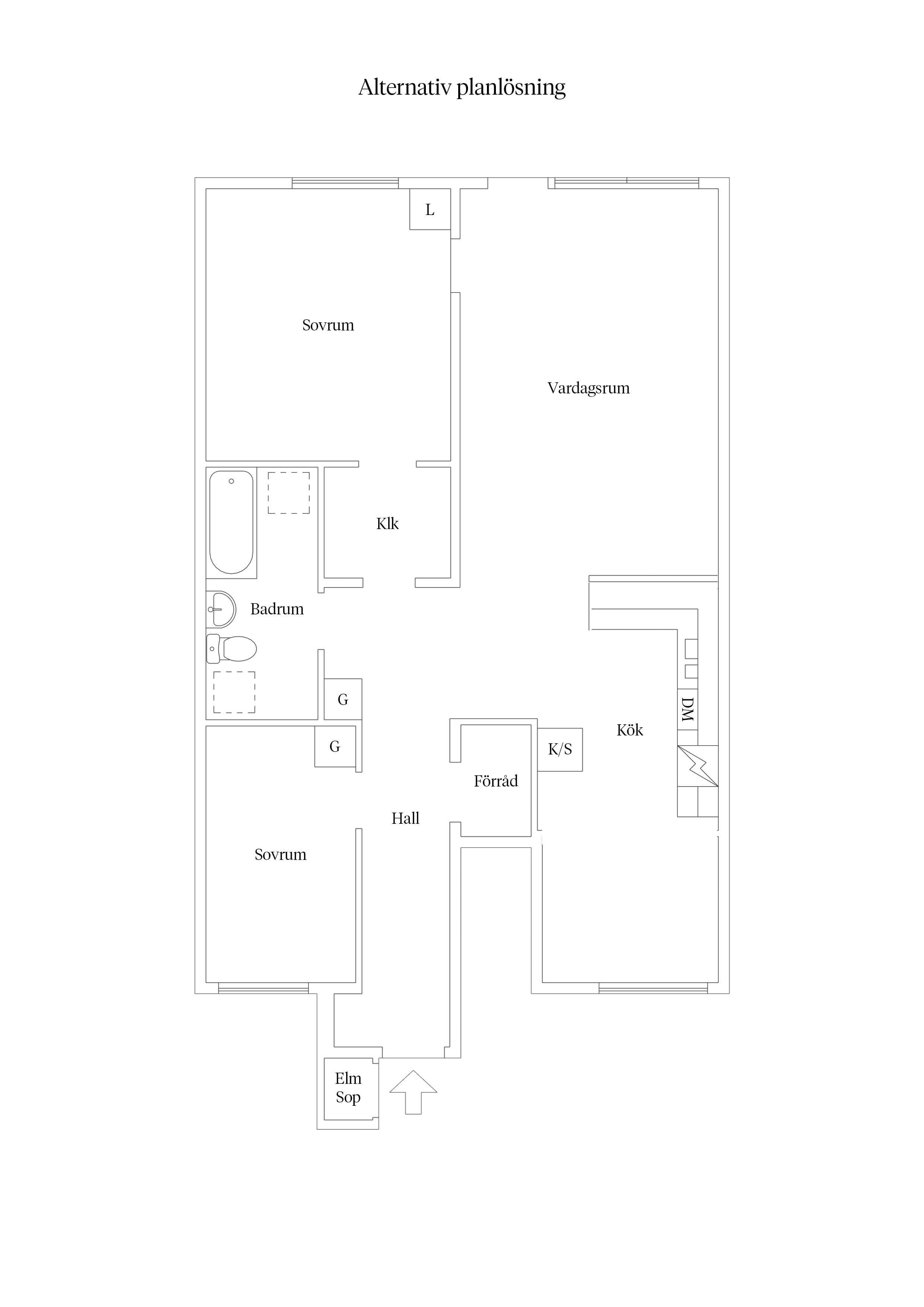 Planlösning