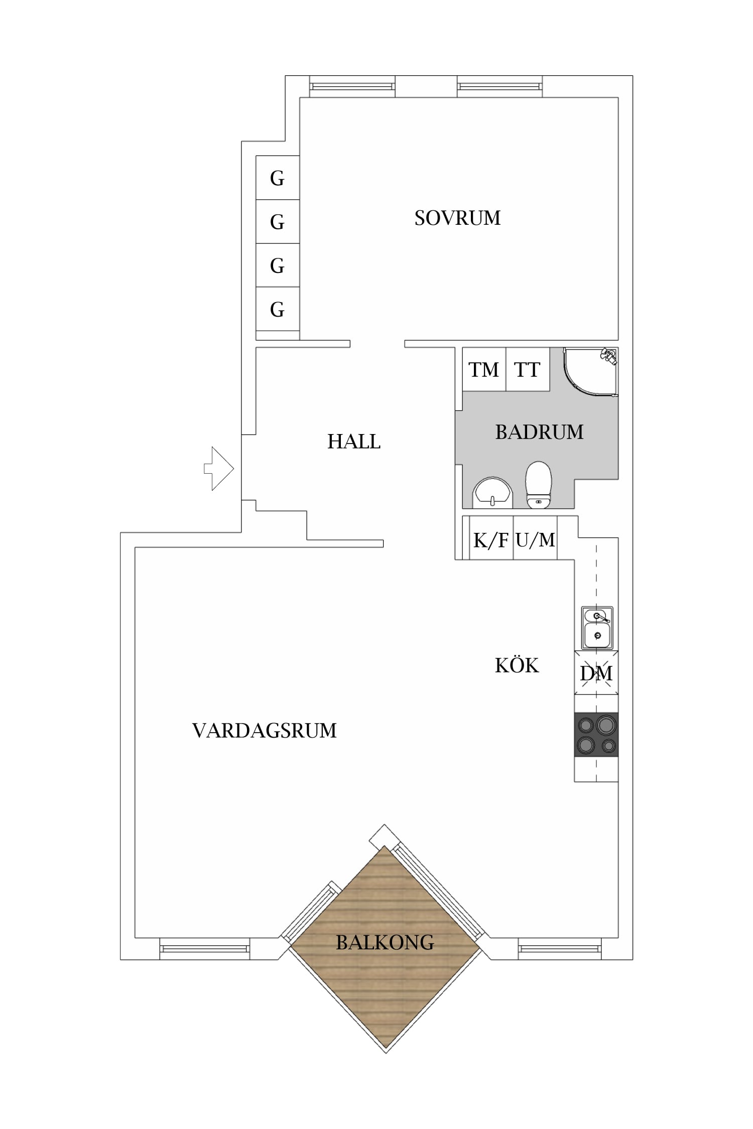 Planlösning