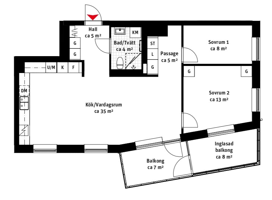 Planlösning