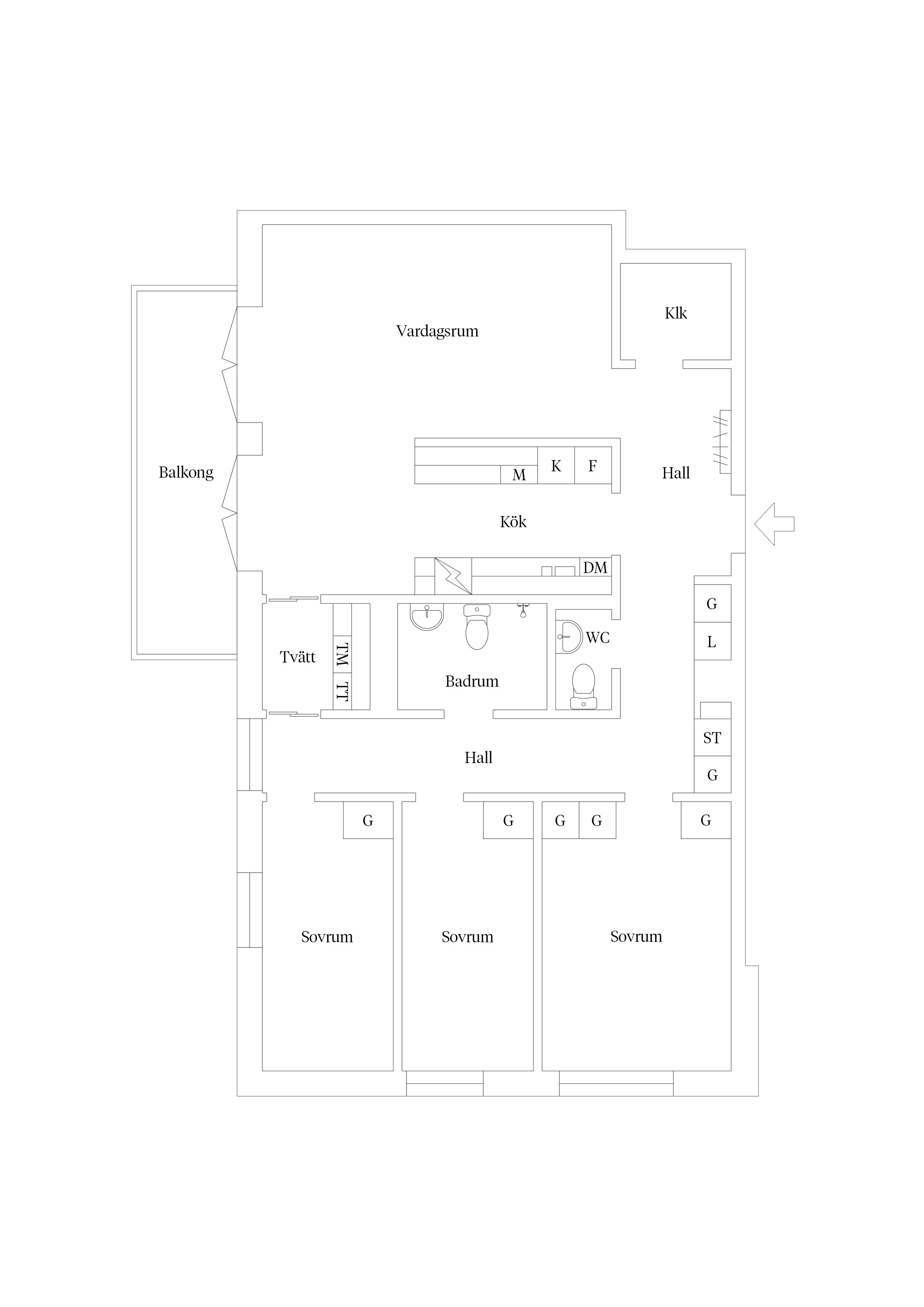 Planlösning