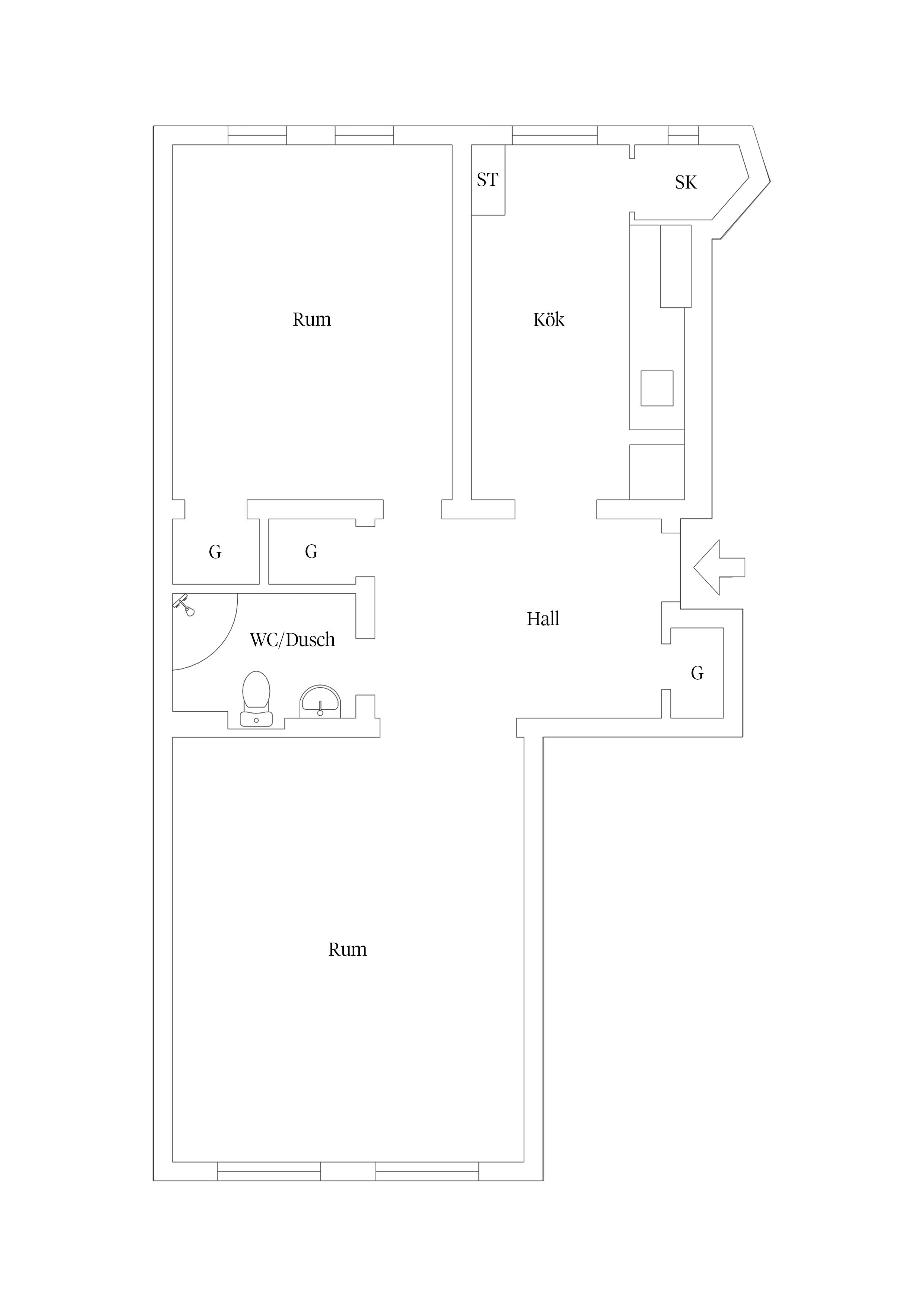 Planlösning