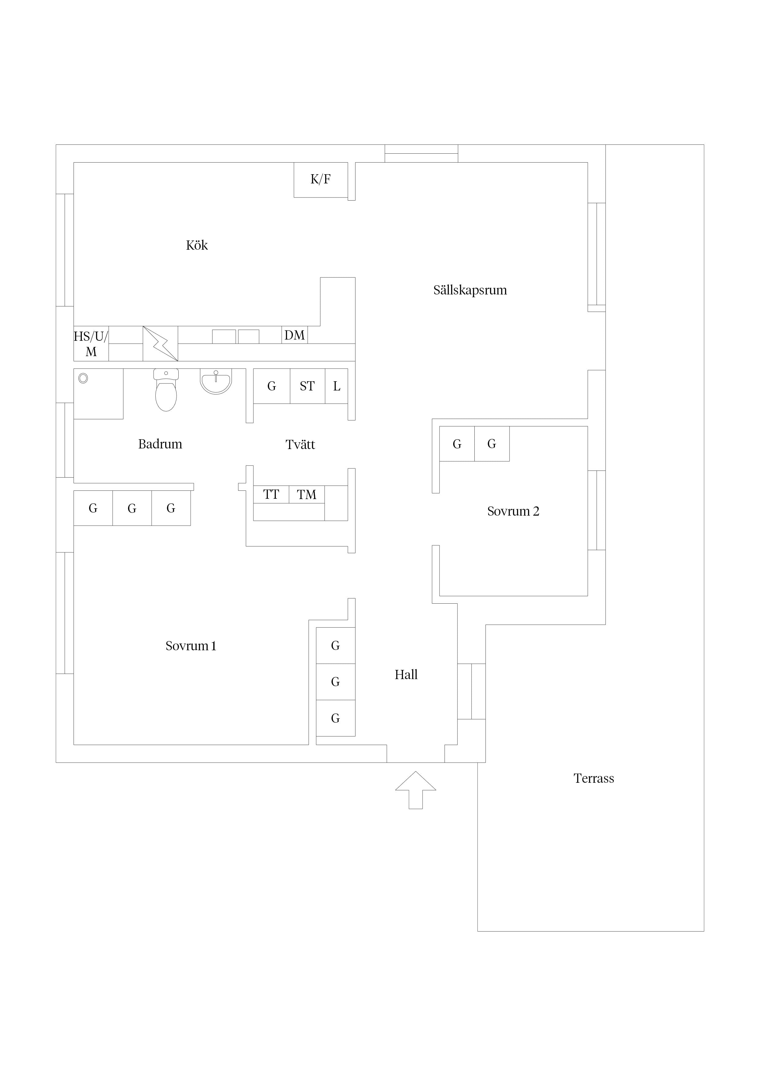 Planlösning