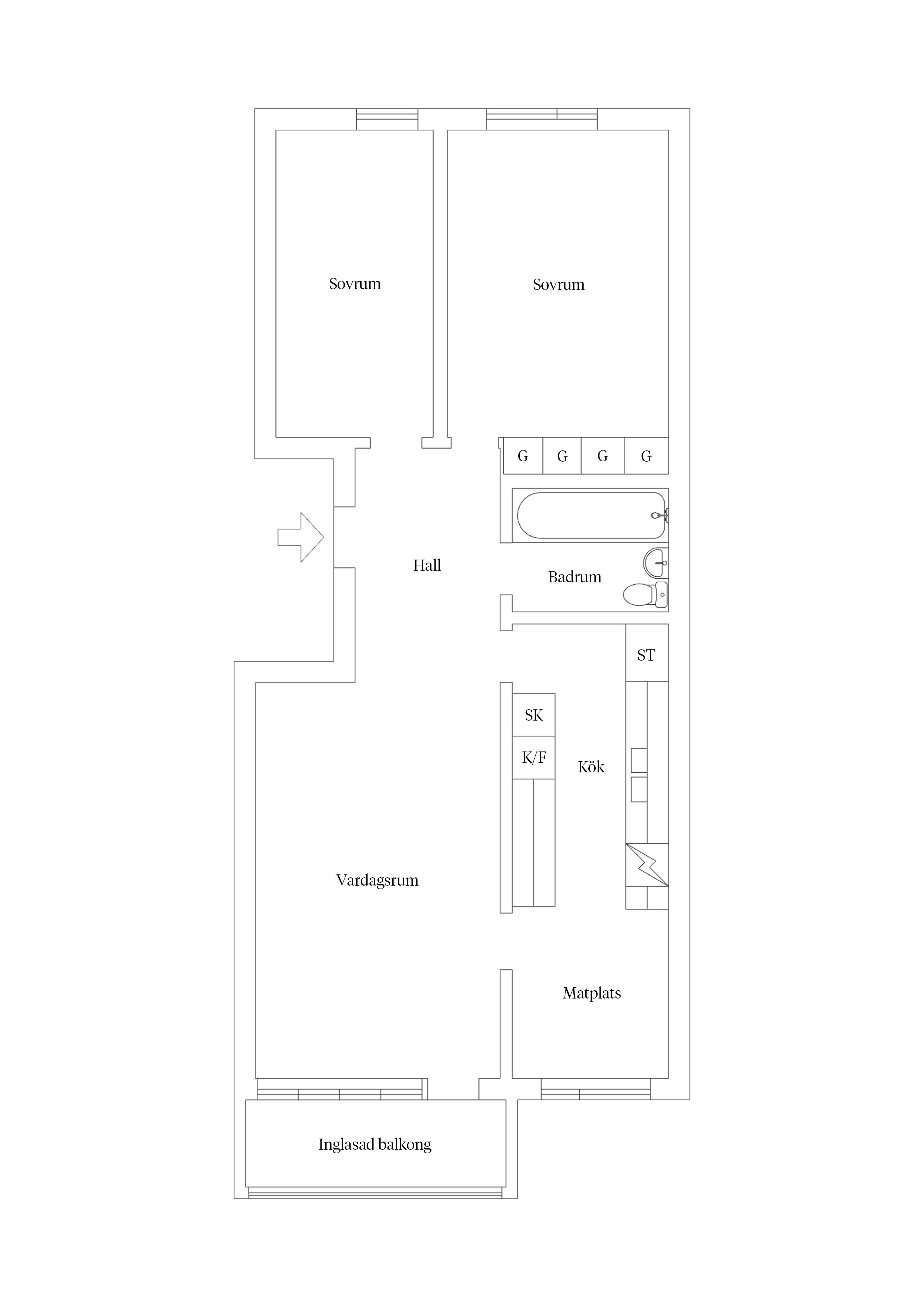 Planlösning