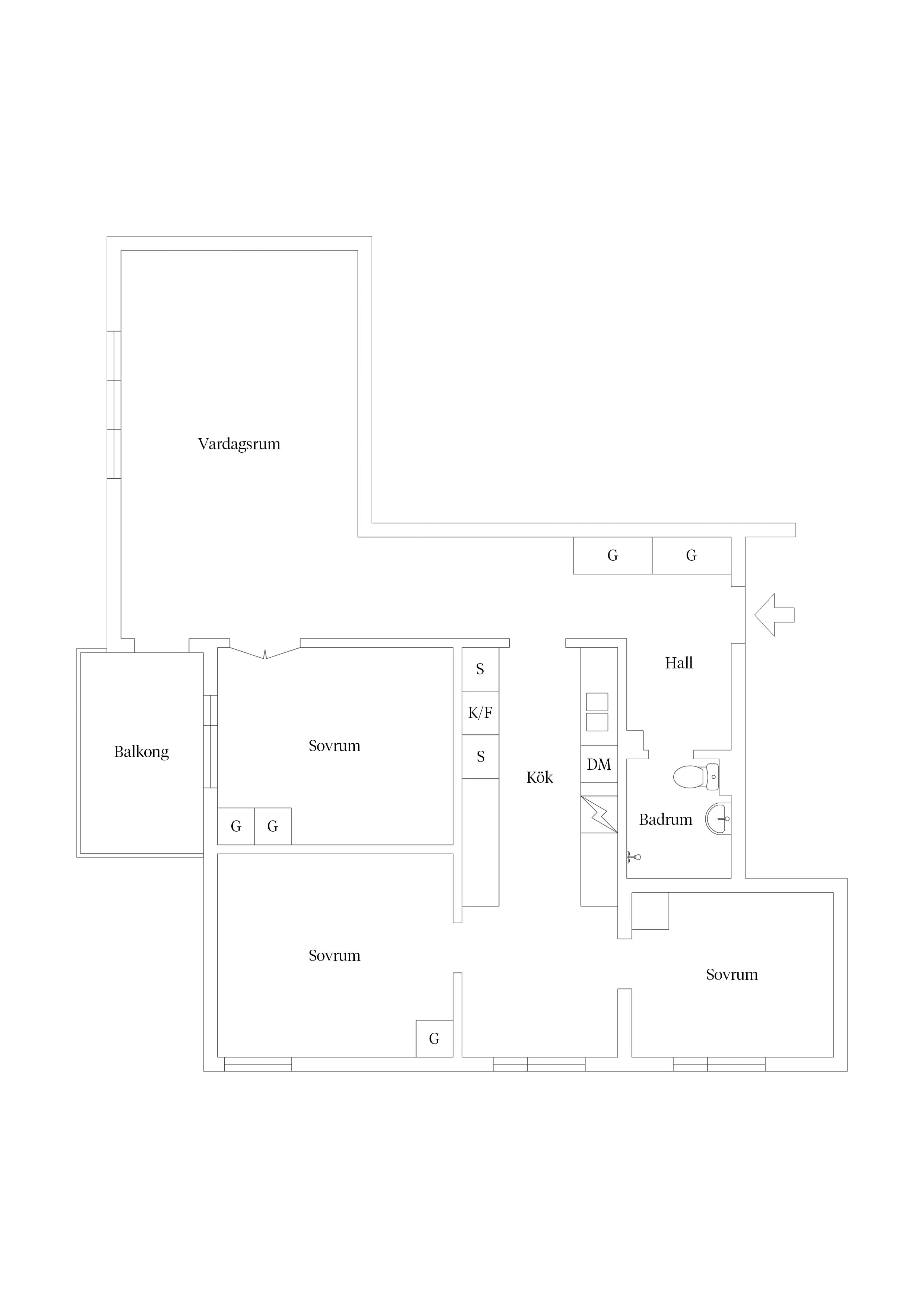 Planlösning