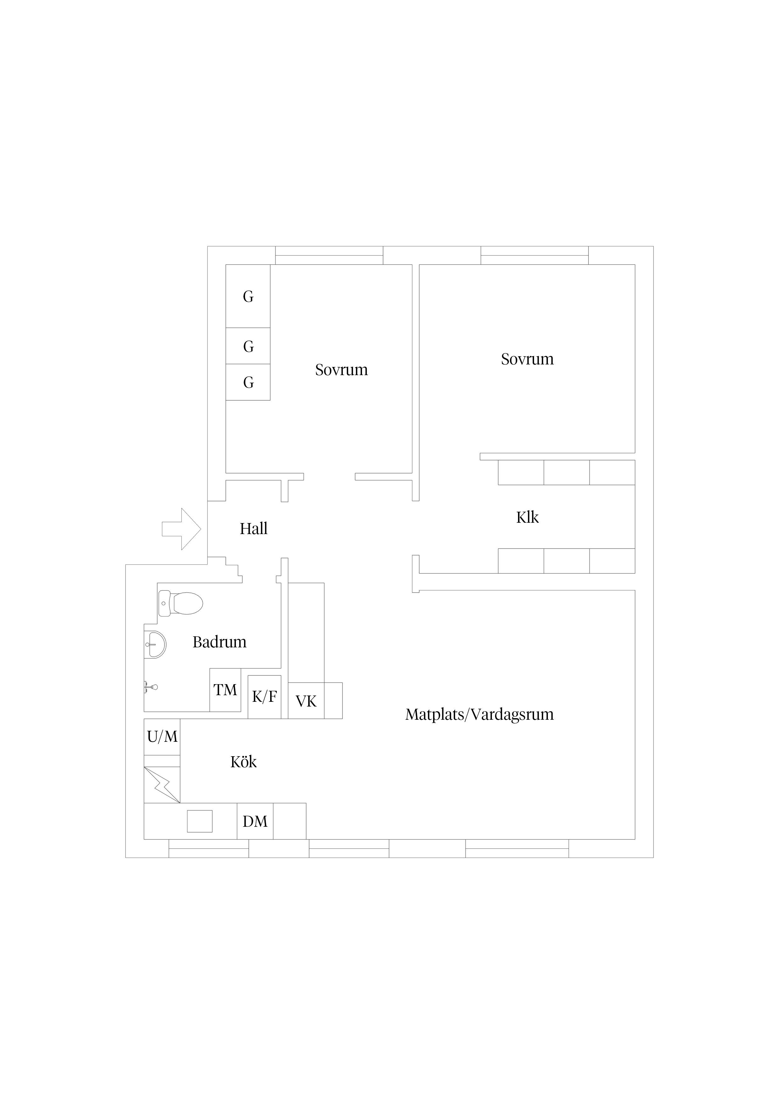 Planlösning