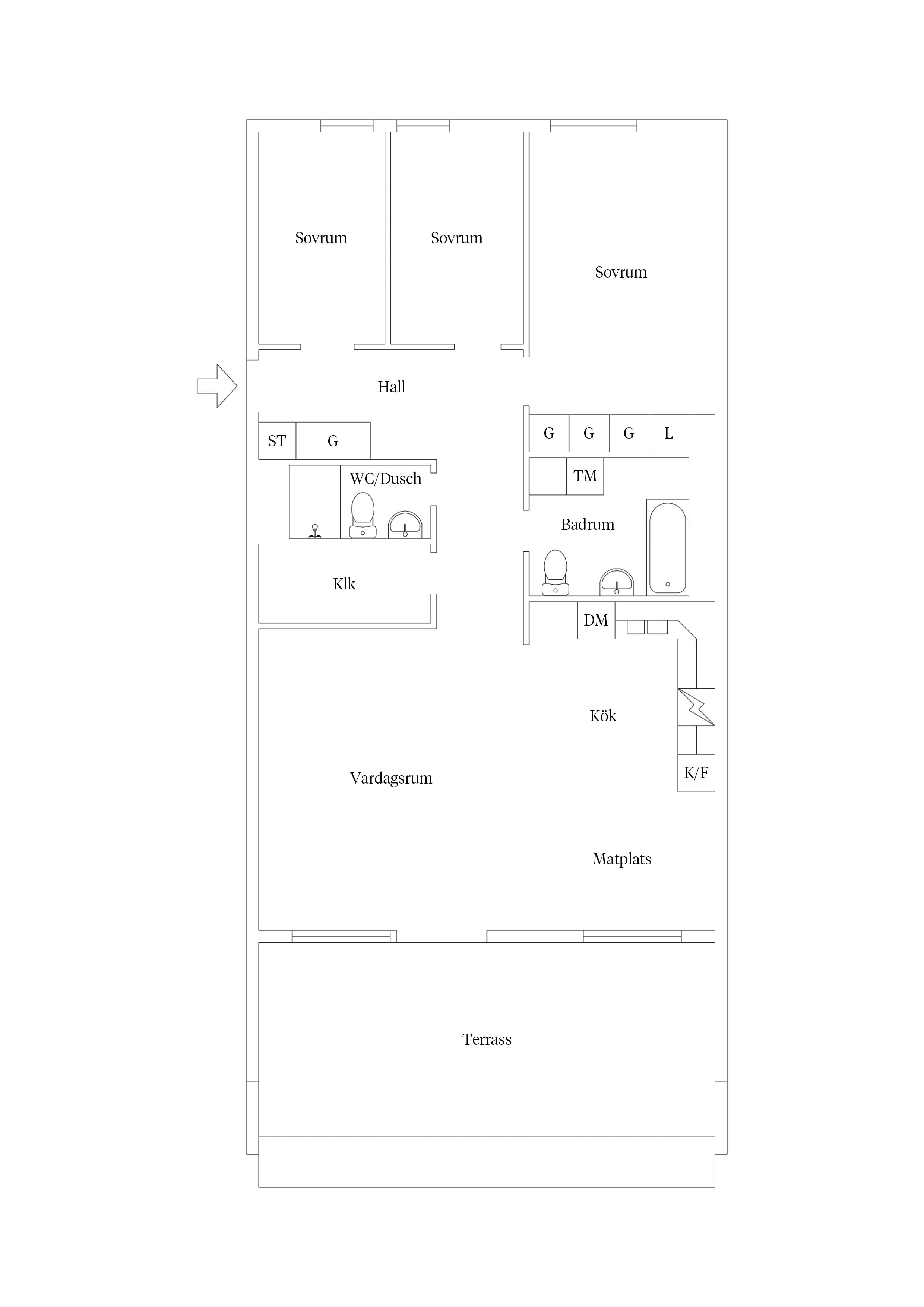 Planlösning