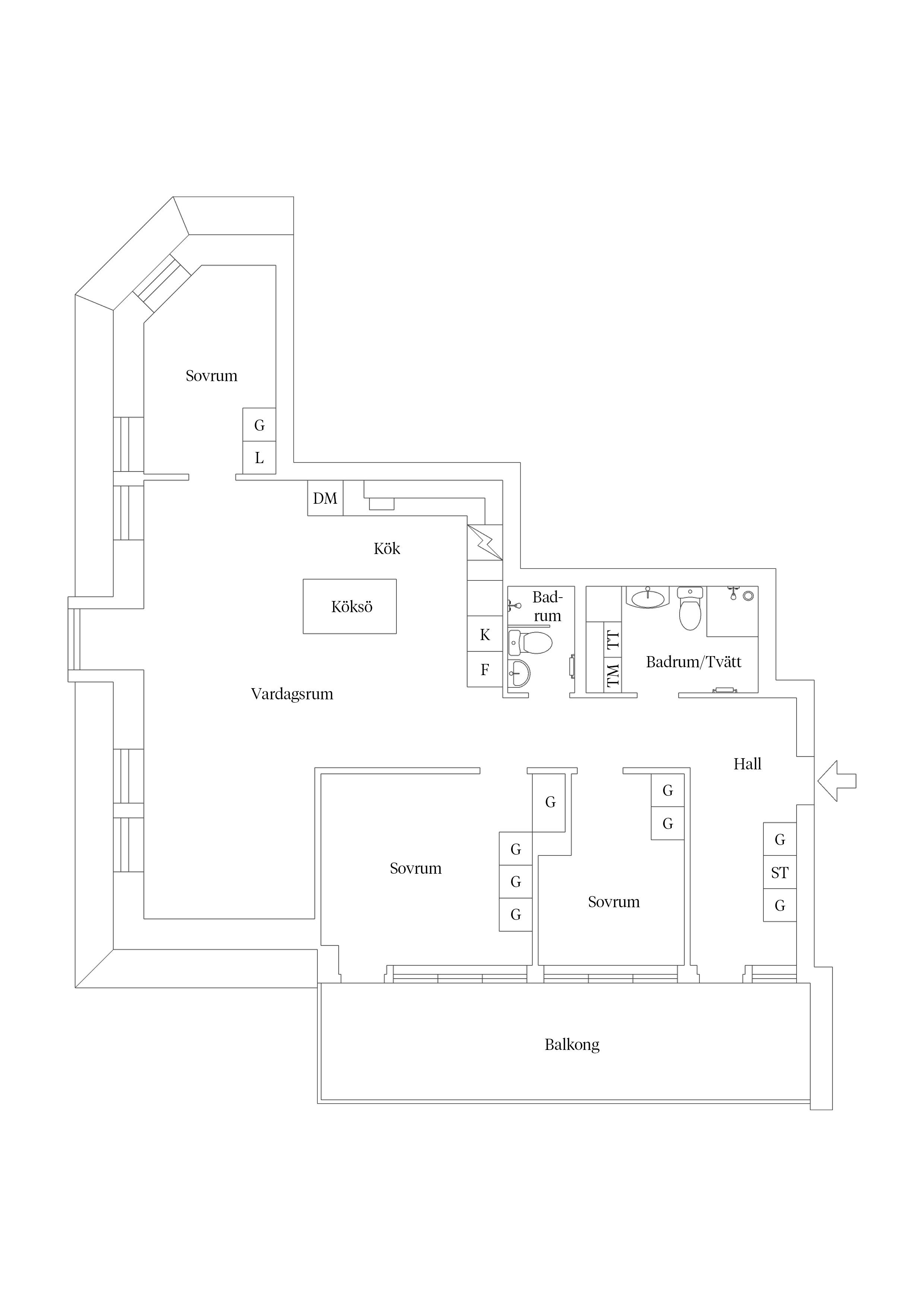 Planlösning
