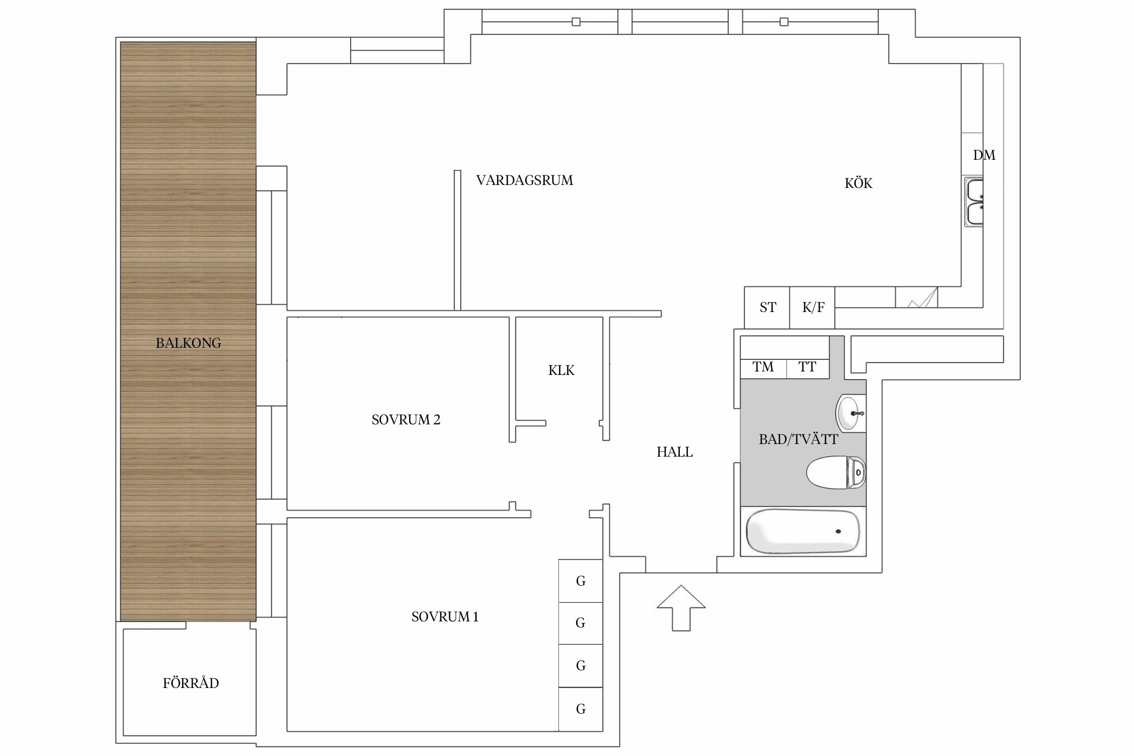 Planlösning