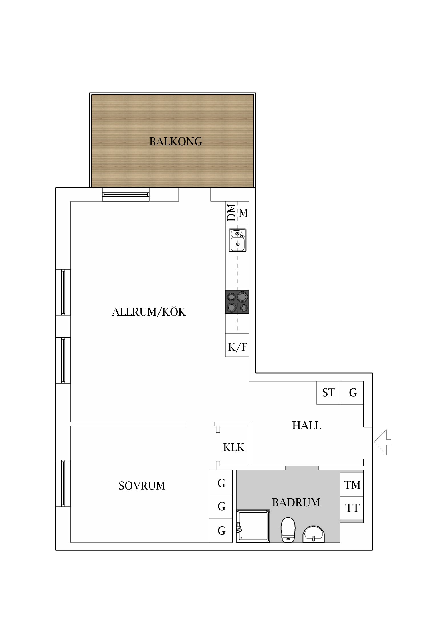 Planlösning