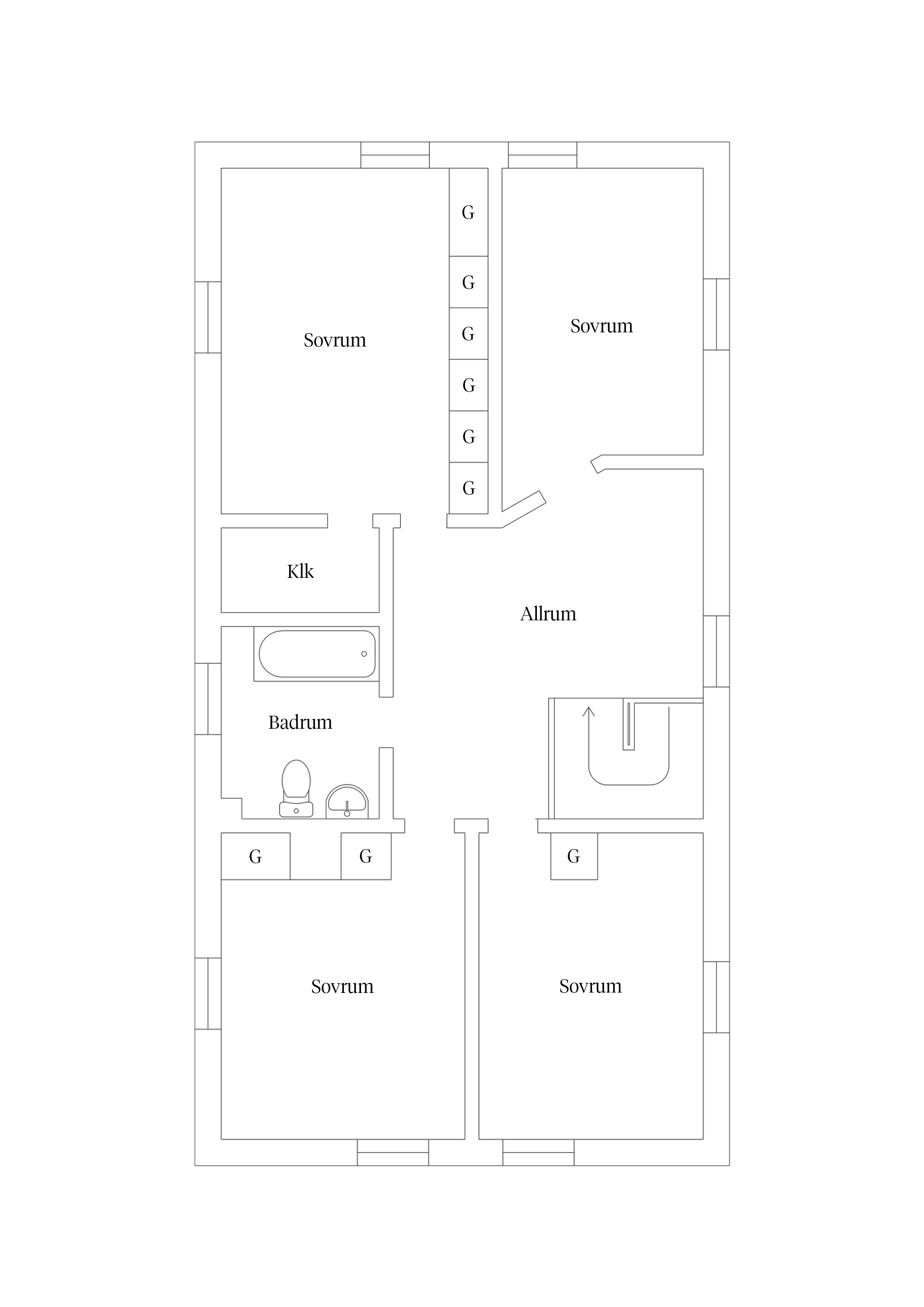 Planlösning