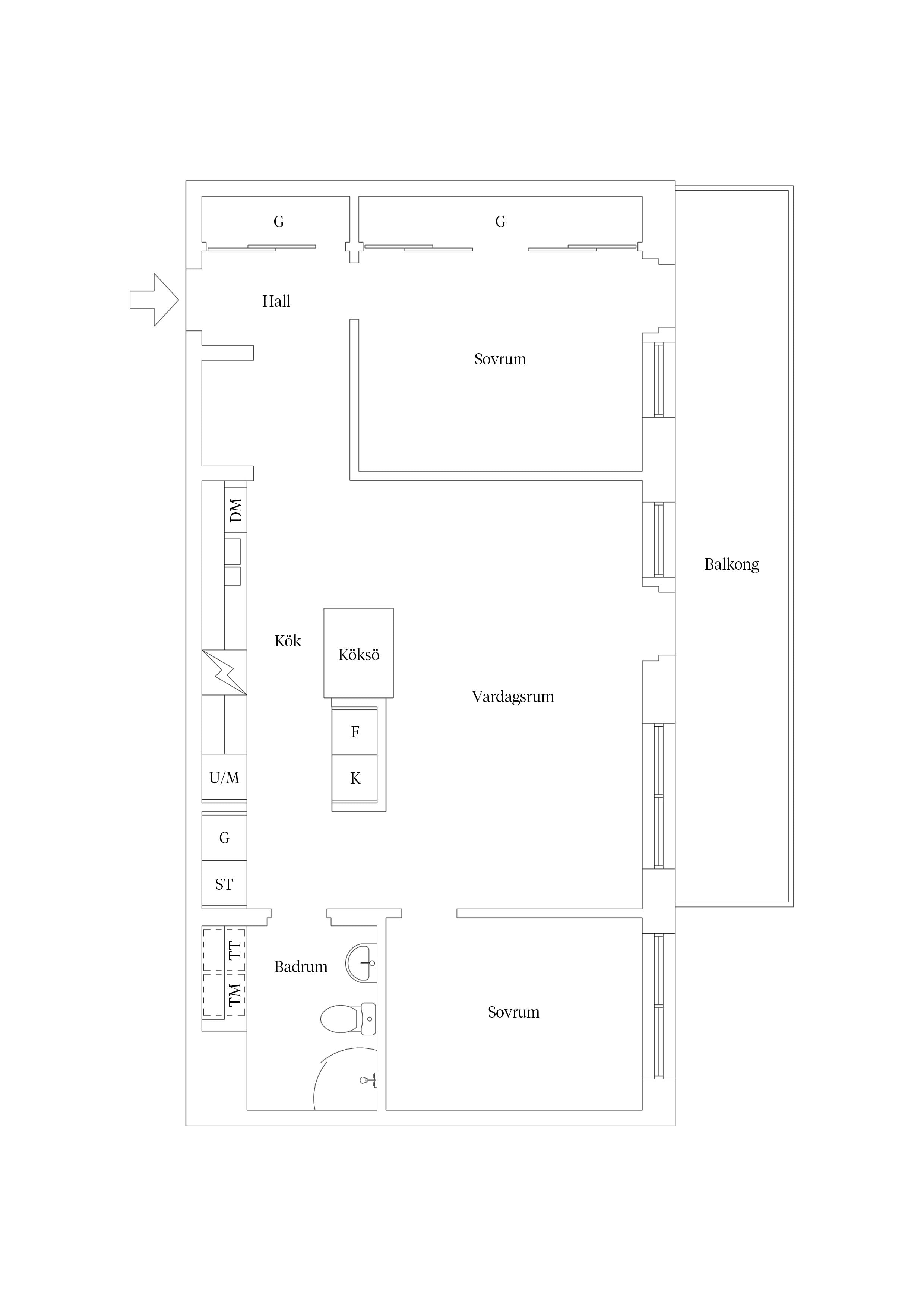Planlösning